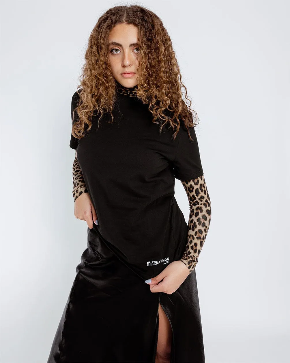 Black Basic Regular Tee