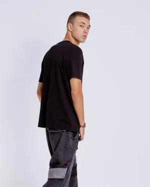 Black Basic Regular Tee