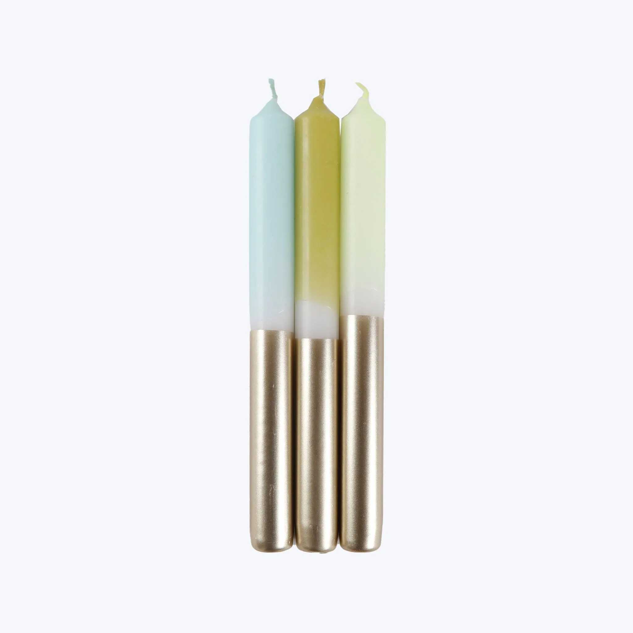 Dip Dye Bling-Bling Taper Candle Set, Eris