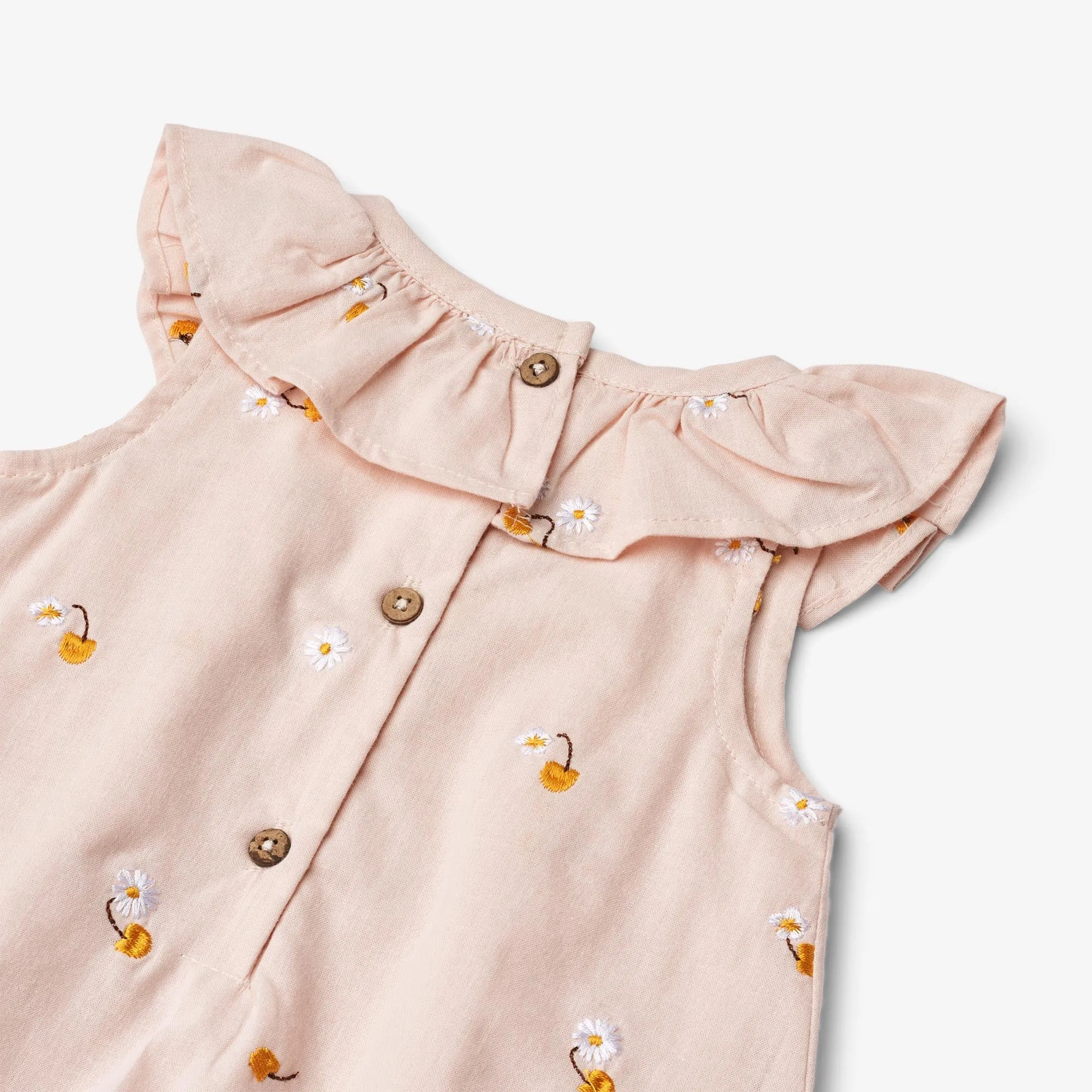 Dress Suit Ingeborg - powder yellow cherries