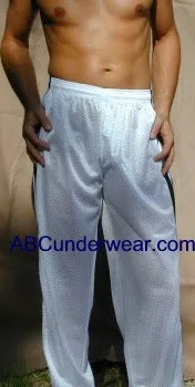 Loose Mesh Drawstring Pants