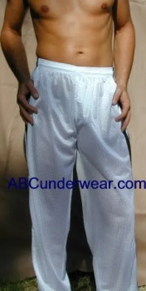 Loose Mesh Drawstring Pants